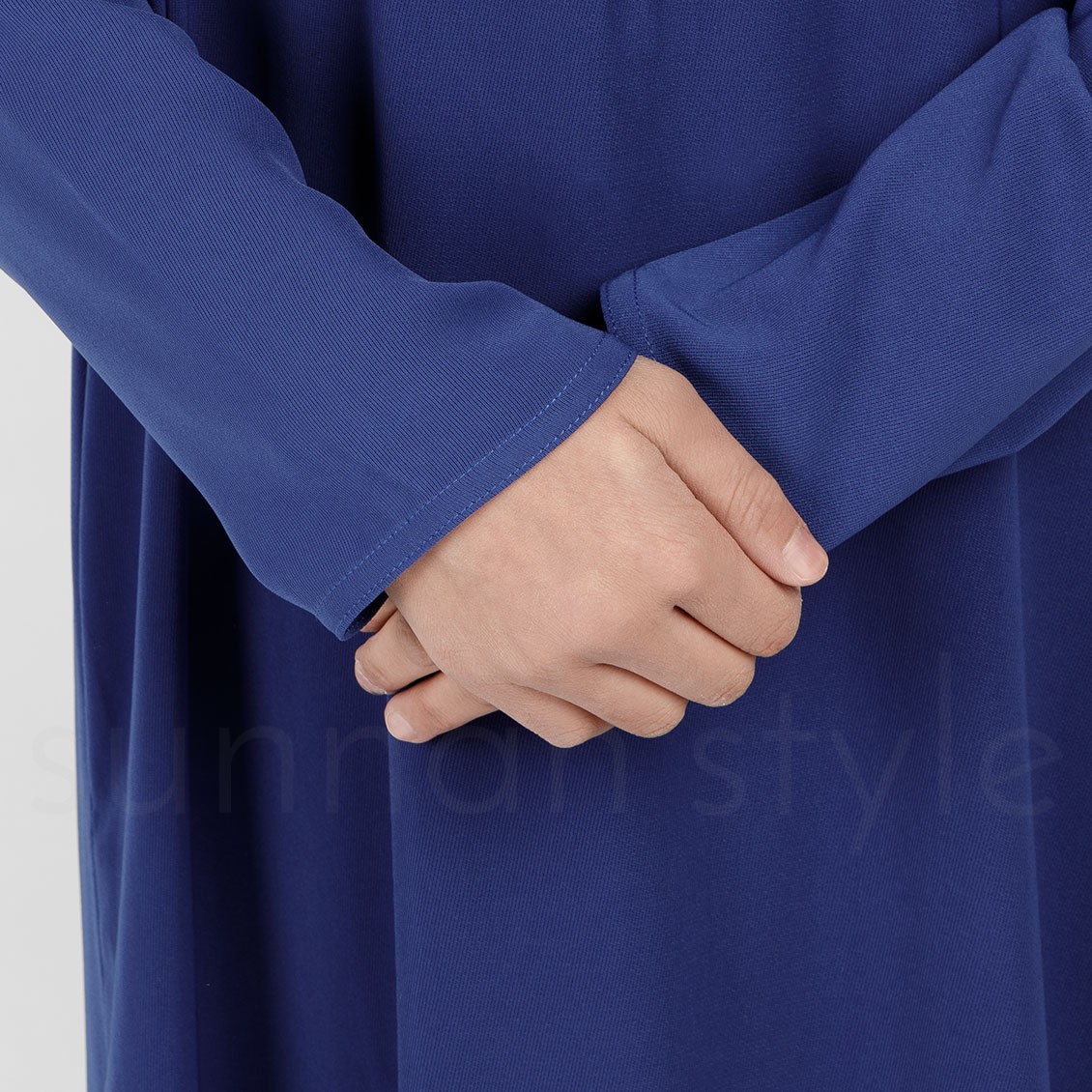 Sunnah Style Essentials Closed Abaya Slim Lapis Blue